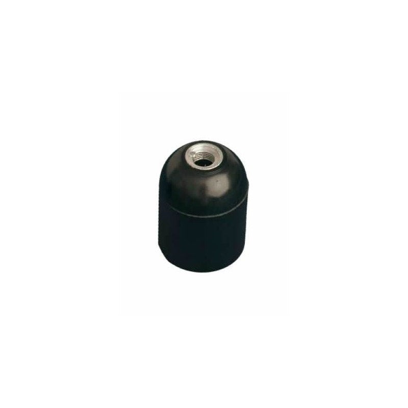 Portalampara Baquelita E-27 C/T Negro