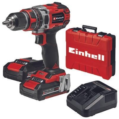 Einhell Taladro Impacto 2 Baterias 2.0Ah + Cargador 4513940 Tp-Cd 18/50 Li-I Bl