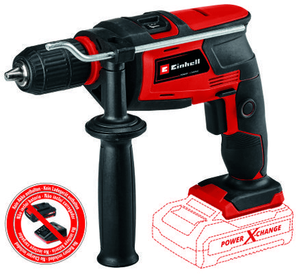Einhell Taladro Percutor Inalambrico Sin Bateria 4513960 Tc-Id 18 Li - Solo