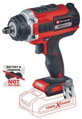 Einhell Llave Impacto Inalambrica 18 V 4510070 Impaxxo 18/400