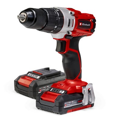 Einhell Taladro Percutor Inalambrico con Accesorios 4514221  TE-CD 18/2 Li-i +6