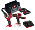 Einhell Taladro +Atornillador Impacto +2 Baterias +1 Cargador