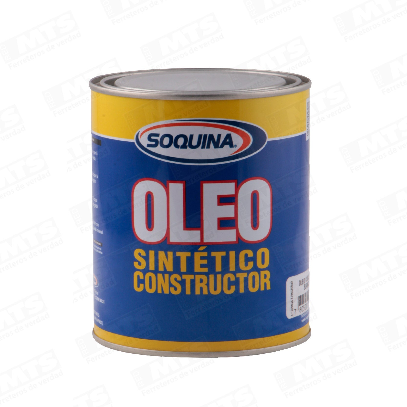 Soquina Oleo Sint. Constructor Negro 1Gl