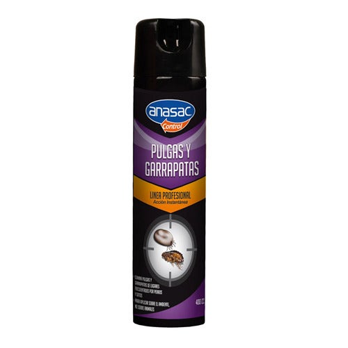 Anasac Pulgas Y Garrapatas Aerosol 400Cc. 1500158