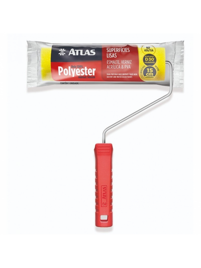 Rodillo Esponja 15Cm Poliester Atlas