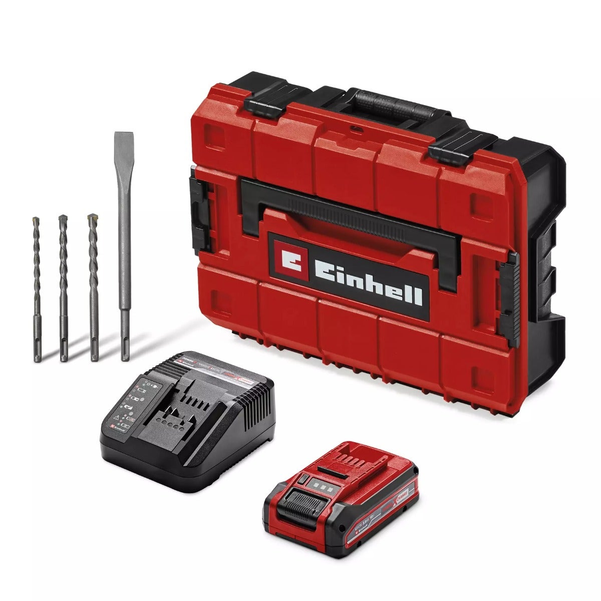 Einhell Rotomartillo Inalam. + Bat. 3.0ah Y Carg - 4514274