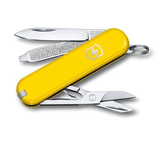 Victorinox Cortapluma Classic Sd 7 Funciones Amarilla 0.6223.8