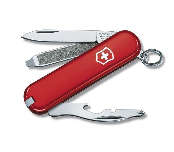 Victorinox Cortapluma Rally 9 Funciones Roja 0.6163