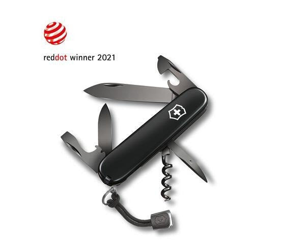 Victorinox Cortapluma Spartan 12 Funciones Onyx 1.3603.31p