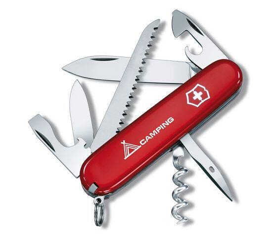 Victorinox Cortapluma Camper 13 Funciones Roja 1.3613.71