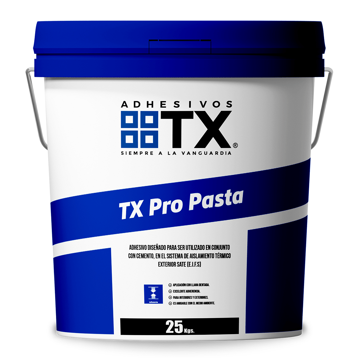 Tx Adhesivo Sate Pro Pasta 25 Kg. Eifs