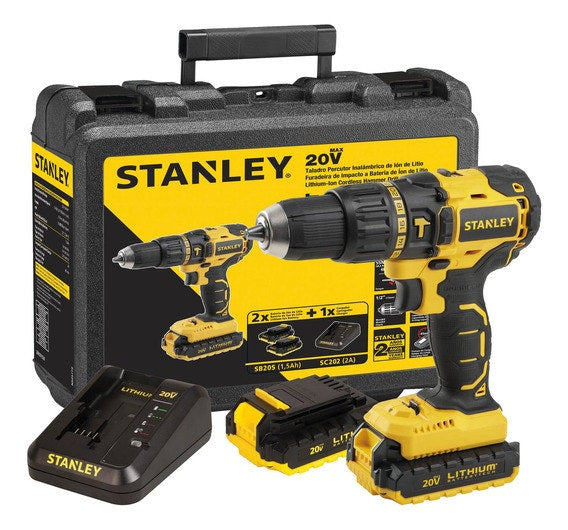 Stanley Taladro Inal.20V Sbh201S2K-B2C