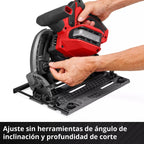 Einhell Sierra De Inmersion Inalambrica - Tp-ps 18/165 Li Bl - Solo   - 433140*