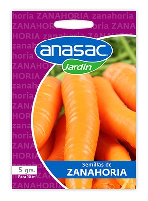 Anasac Semilla 5 Grs Zanahoria 1500334