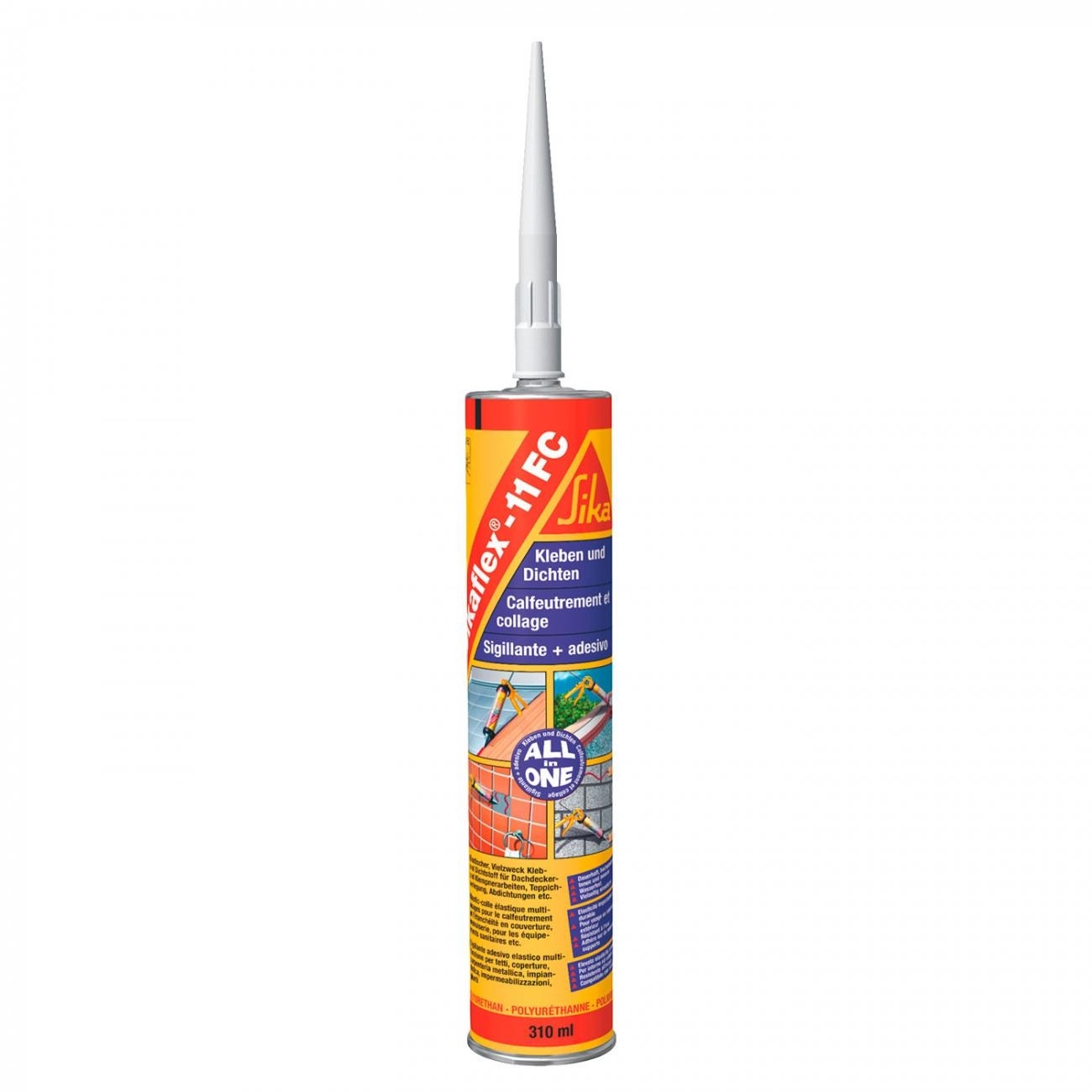 Sika Sikaflex  11 Fc Gris 300ml  Adhesivo Y Sellado