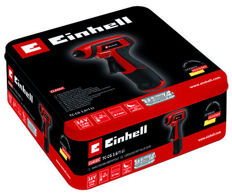 Einhell Pistola Silicona  Inalambrica 3.6V 4522190 Tc-Cg 3,6/1 Li