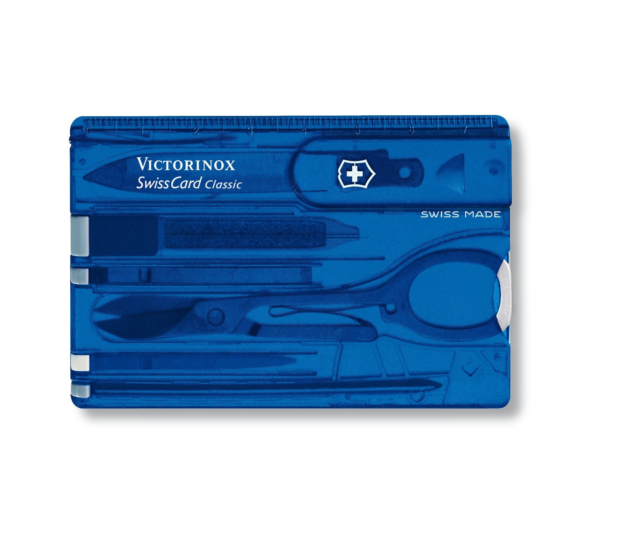 Victorinox Cortapluma Swisscard Classic Azul 0.7122.t2