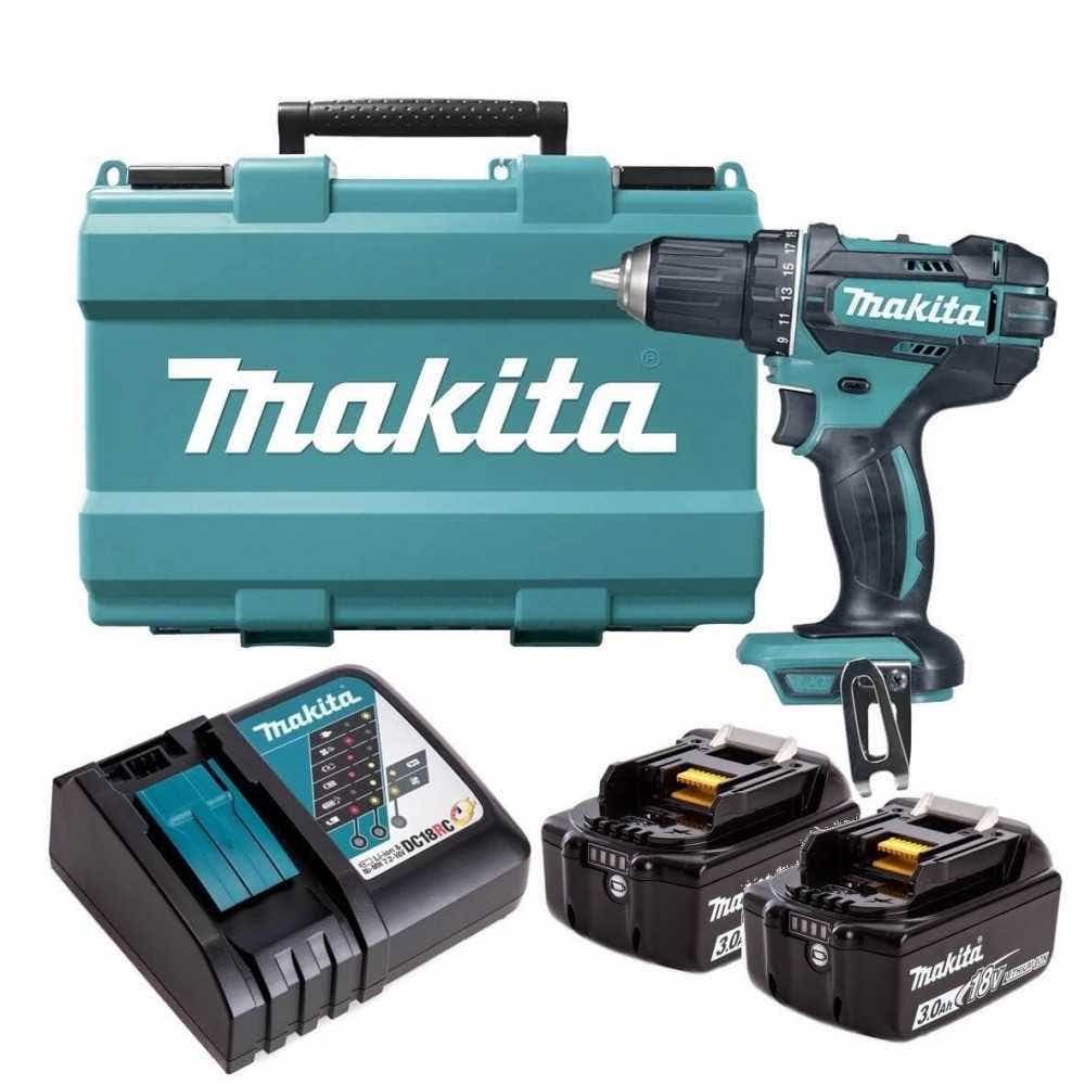 Makita Taladro Percutor 18V Dhp482Rfe