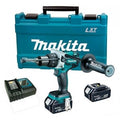 Makita Taladro Atornillador Con Percutor 13mm-2vv Dhp481rte