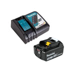 Makita Taladro Percutor Inal&aacute;mbrico 13mm 18v Bateria + Cargador Dhp490rfx