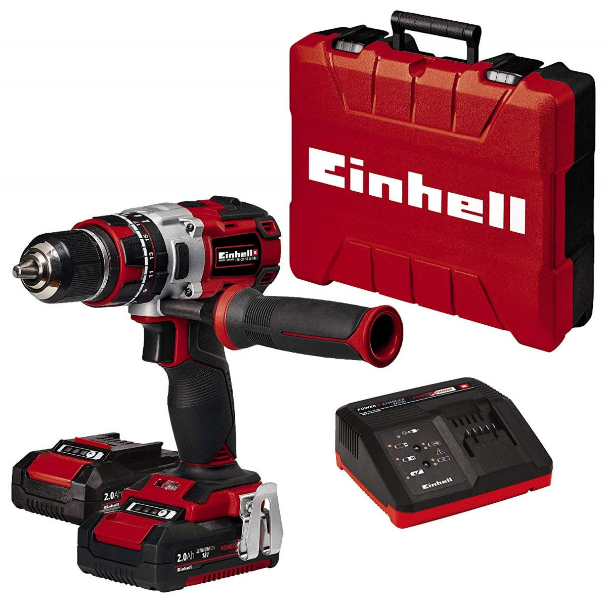 Einhell Taladro Inalambrico De Impacto Kit 4513861 Tp-Cd 18 Li-I