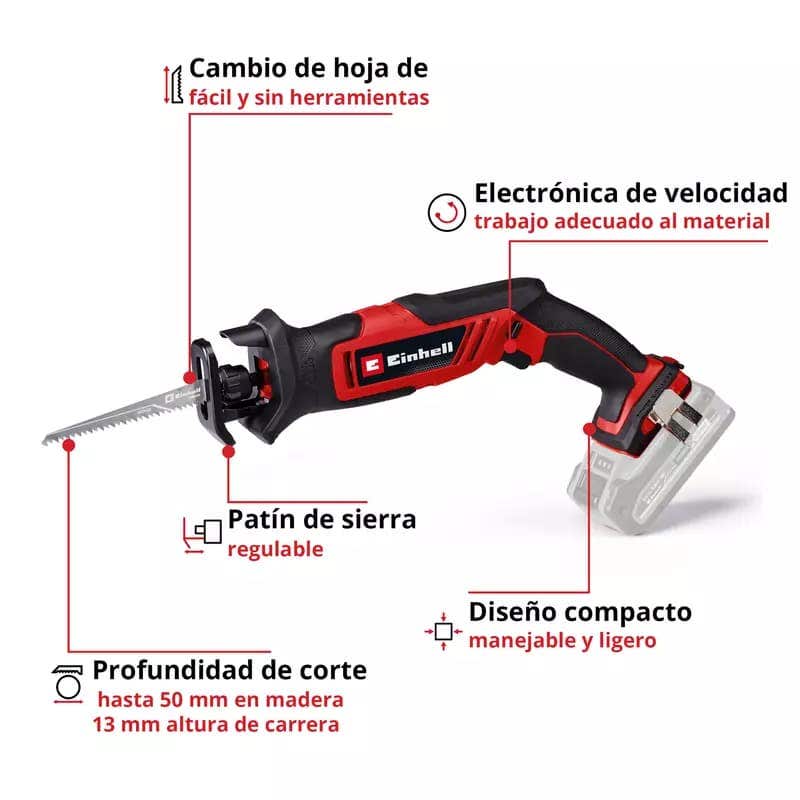Einhell Sierra Sable Inalambrica Te-ap 18/13 Li 4326315
