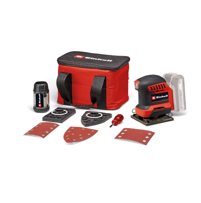 Einhell Kit Lijadora Orbital Inalambrica Te-os 18/113 3x Li 4460730