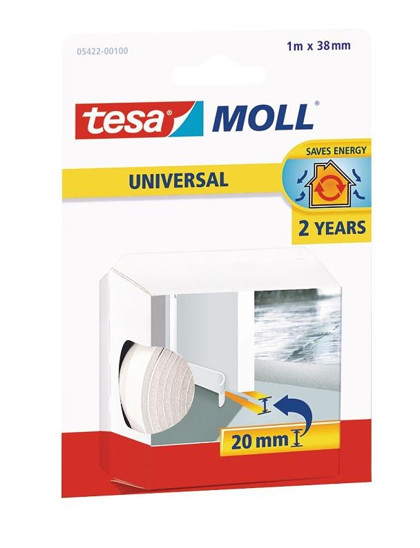 Tesa Moll   9 Mm X  6,0 Mt  5559  Pvc Blanco