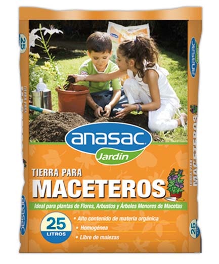 Anasac Tierra Para Maceteros 6 Lts 1500709