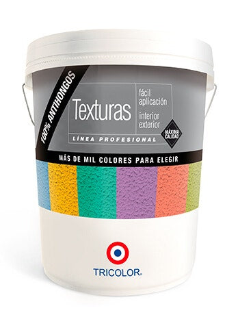 Tricolor Muralin Rodillo Blanco Tin G10