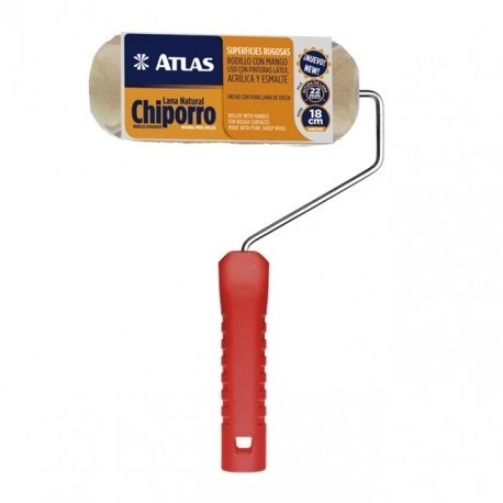 Rodillo Chiporro Atlas Lana Natural 18Cmx22Cm
