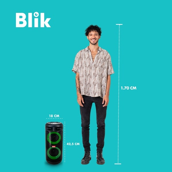 Parlante Karaoke Blik Upsound 3