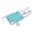 Victorinox Cortapluma Swisscard Nailcare Azul Transparente 0.7240.t21