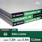 Plancha Volcanita Rh 12,5 Mm 1.20 X 2.40Mt