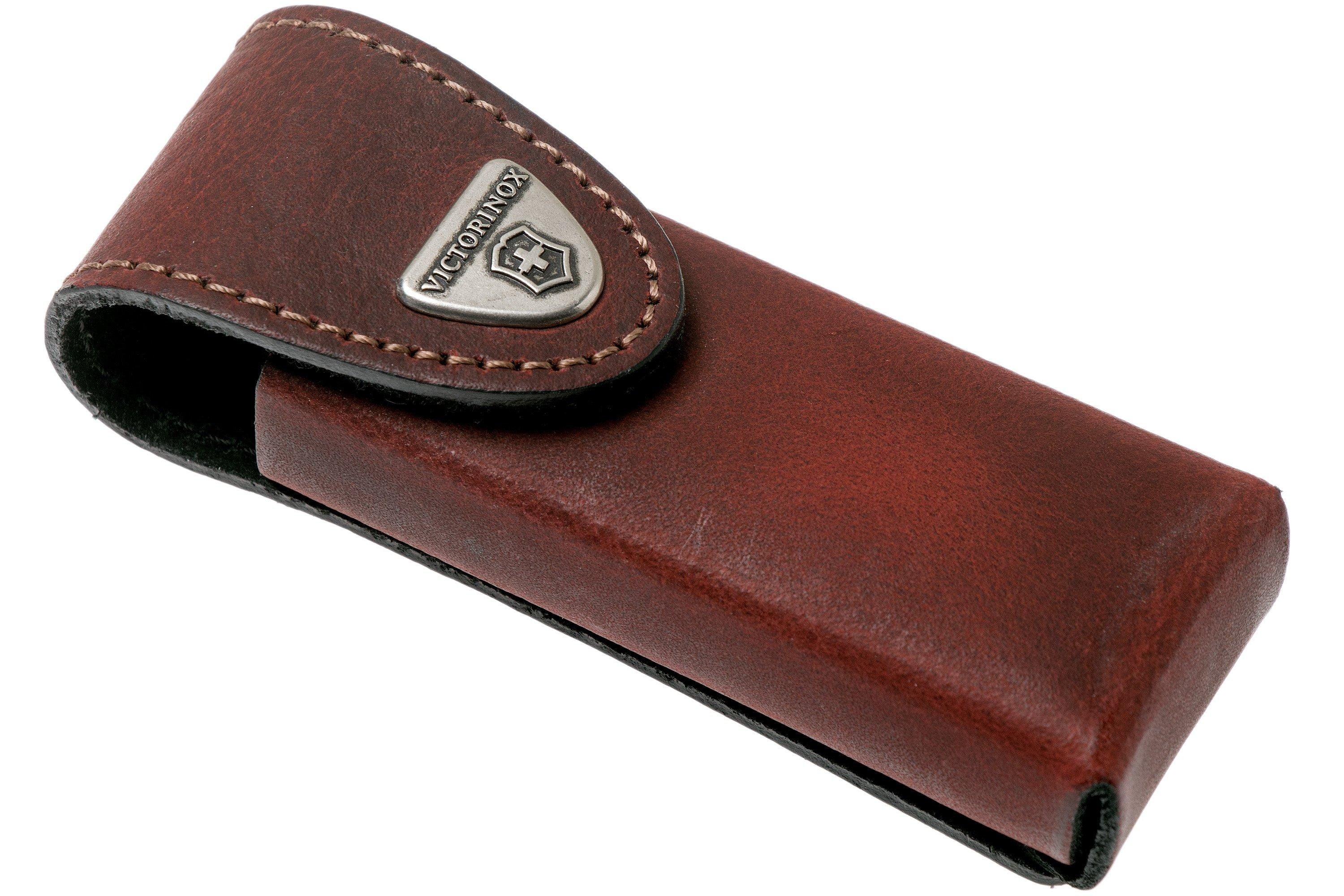 Victorinox Estuche Piel Cafe Adhesivo 4.0822.l