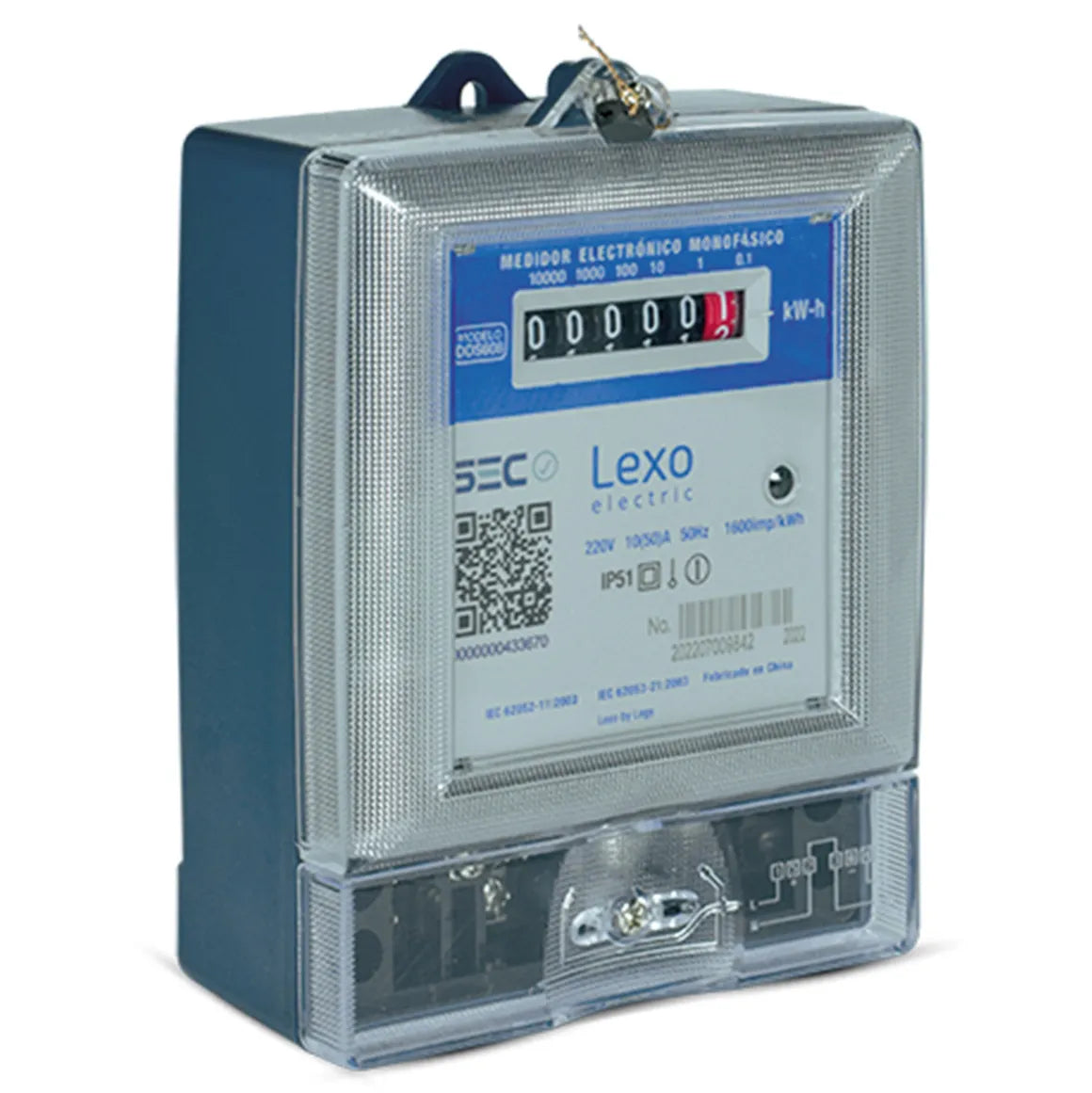 Medidor Monofasico Lexo (Delixi) 004010