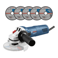 Bosch Esmeril Angular Gws 700 + 5 Discos De Corte