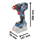 Bosch Combo Taladro Percutor + Llave Impacto.+bateria + Cargador