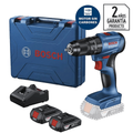 Bosch Taladro Percutor Gsb 185-li Con 2 Baterias 2.ah Y Cargador 3302b1c
