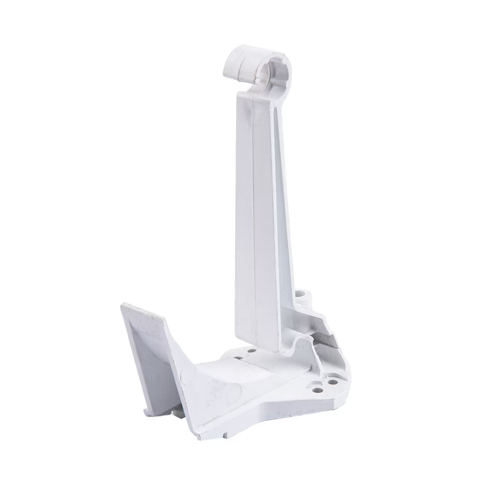Gancho Canal Pvc 110mm Invisible Blanco (resco)