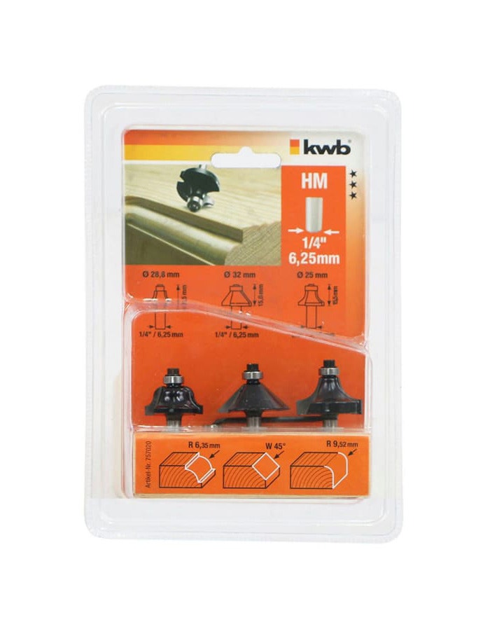Einhell Set De Fresas Moldura 49757020