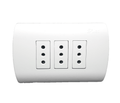 Mec Enchufe Triple 10A Aris Blanco 0200Ta0503