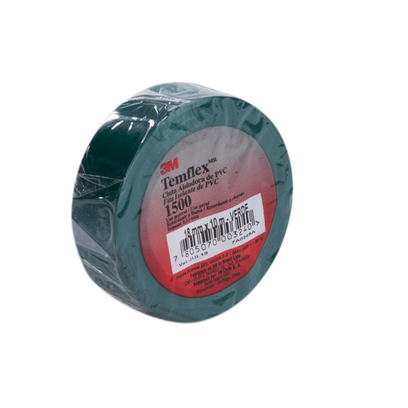 3M Huincha Aisladora 18 X 10M  1500 Verde