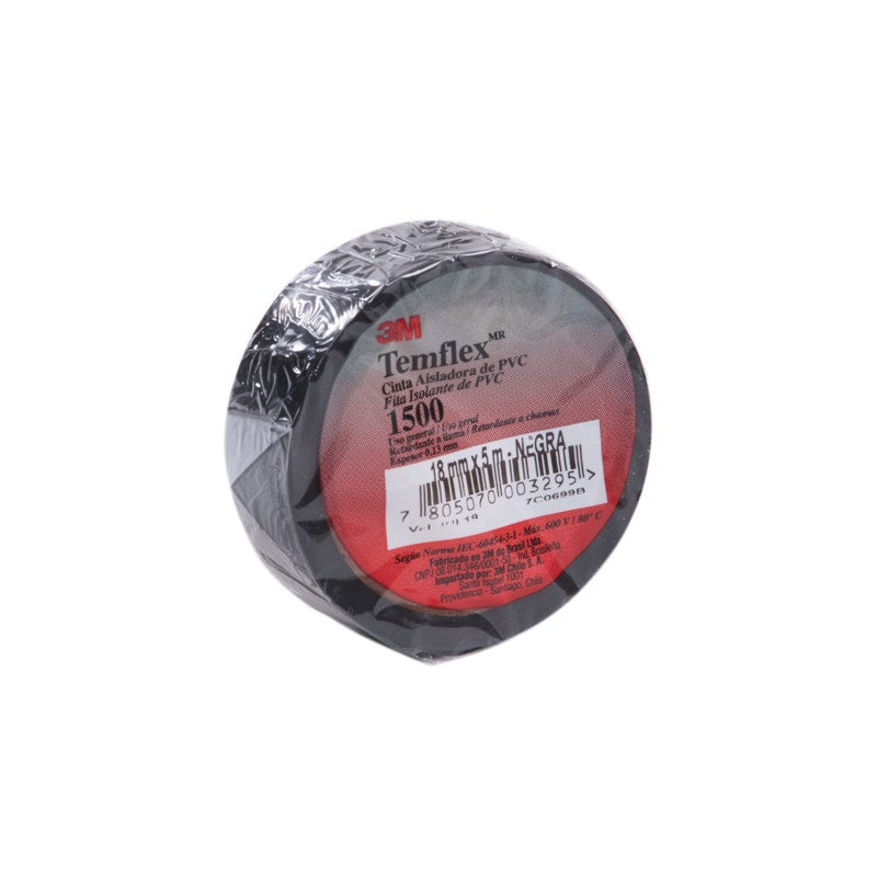 3M Huincha Aisladora 18 X  5M  1500 Negro