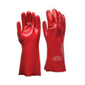 Guante Pvc Rojo 45 Cm 18 Acidos