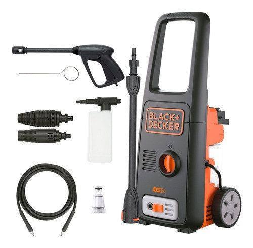 Black + Deker Hidrolavadora Bw14-B2C 1400W 110 Bar(1500Psi)